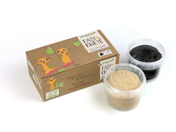 Natuurlijke boetseerklei - Set Suri (zwart & wit) - Neogrun
